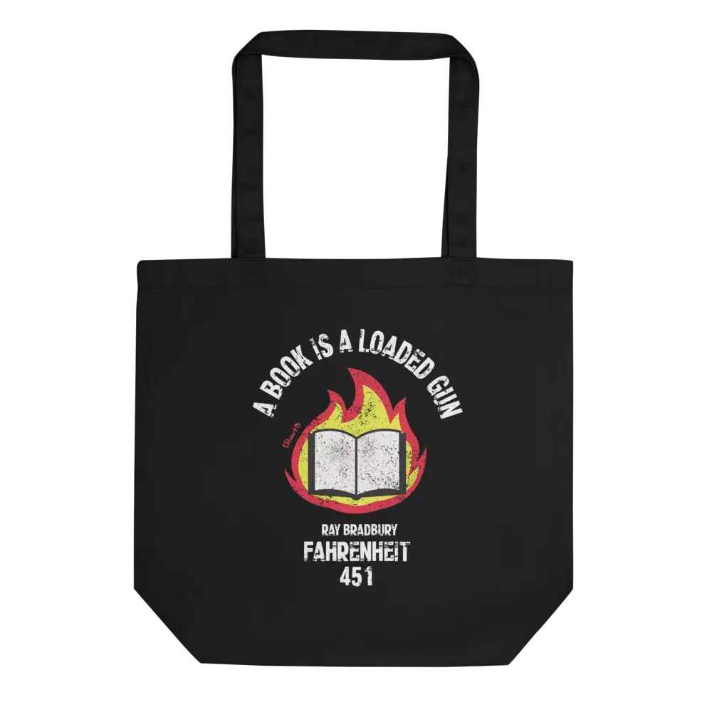Totebag Eco Ray Bradbury - Fahrenheit 451